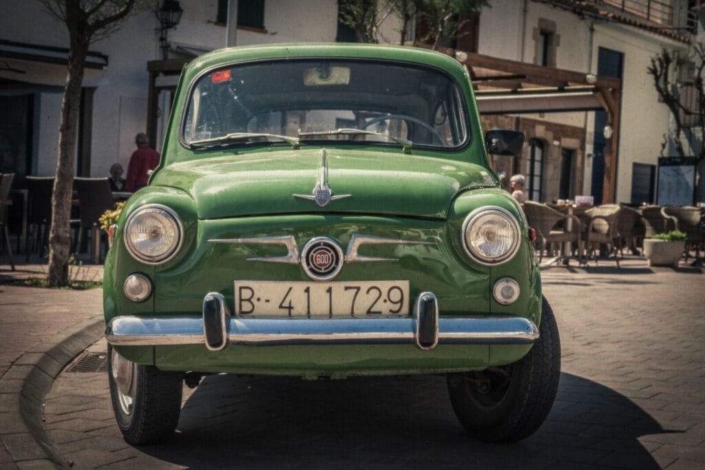 Ein altes Fiat-Auto